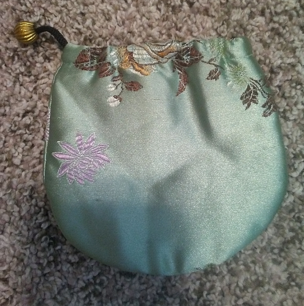 Satin pouch